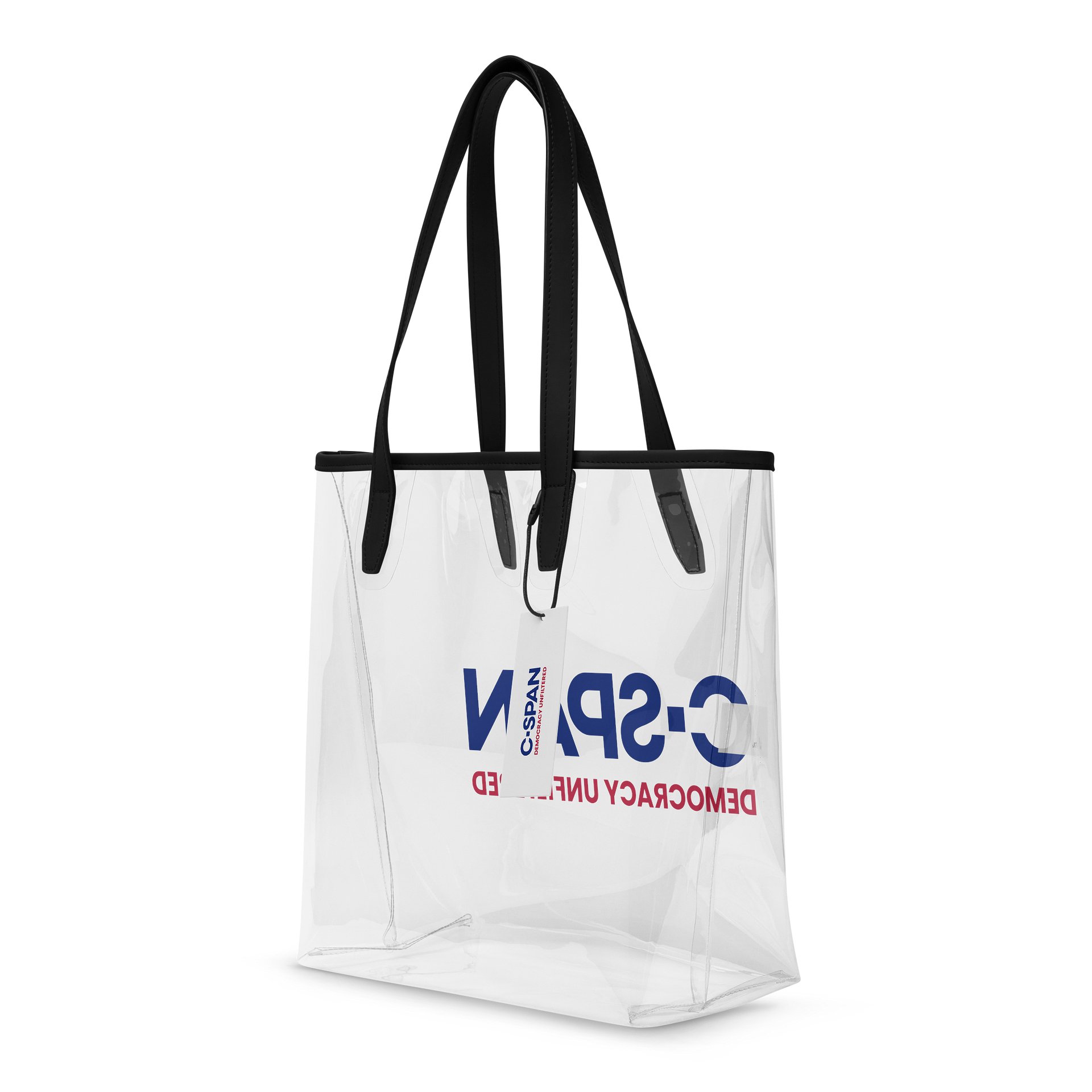 C-SPAN Democracy Unfiltered Clear Tote Bag product image (3)