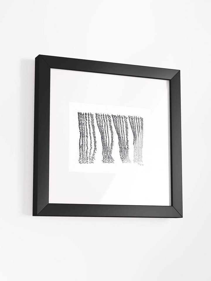snitch Panel Card Print Framed product image (2)