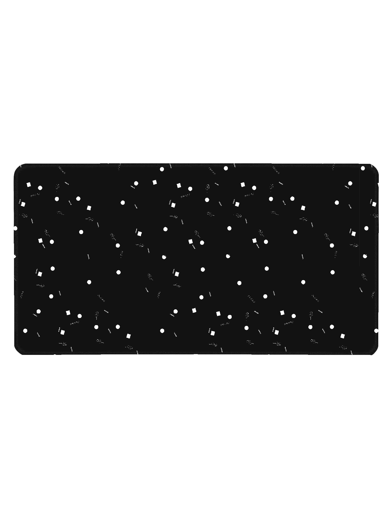 TacoDraws Retro Pattern Deskmat product image (1)