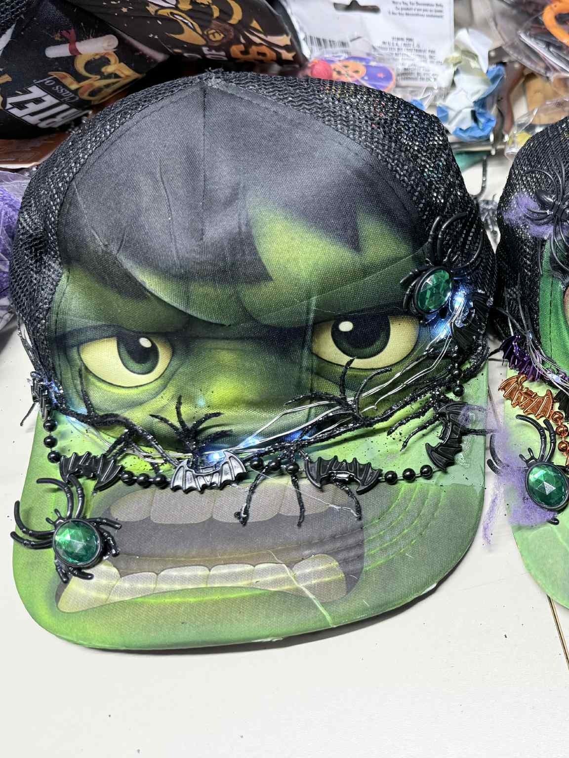 VIP Members Only! Halloween 3D Sublimation Face Hat Templates - Editable in Canva PDF product image (8)