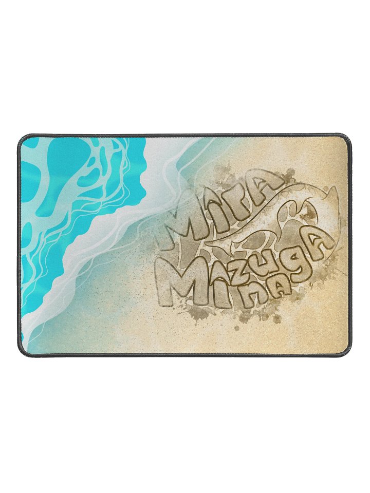 Leopard Sea - Desk Mat (12" x 18") product image (1)