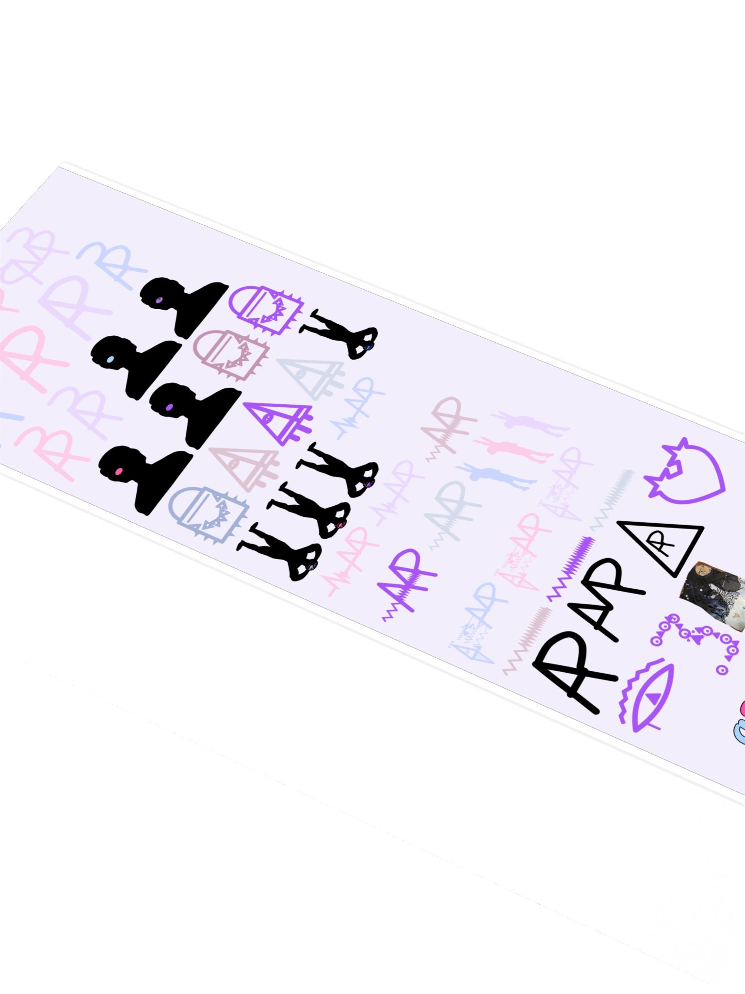 Mega Sticker Pack Vol 1 — Glyphs & Marks · Transfer Sheet product image (2)