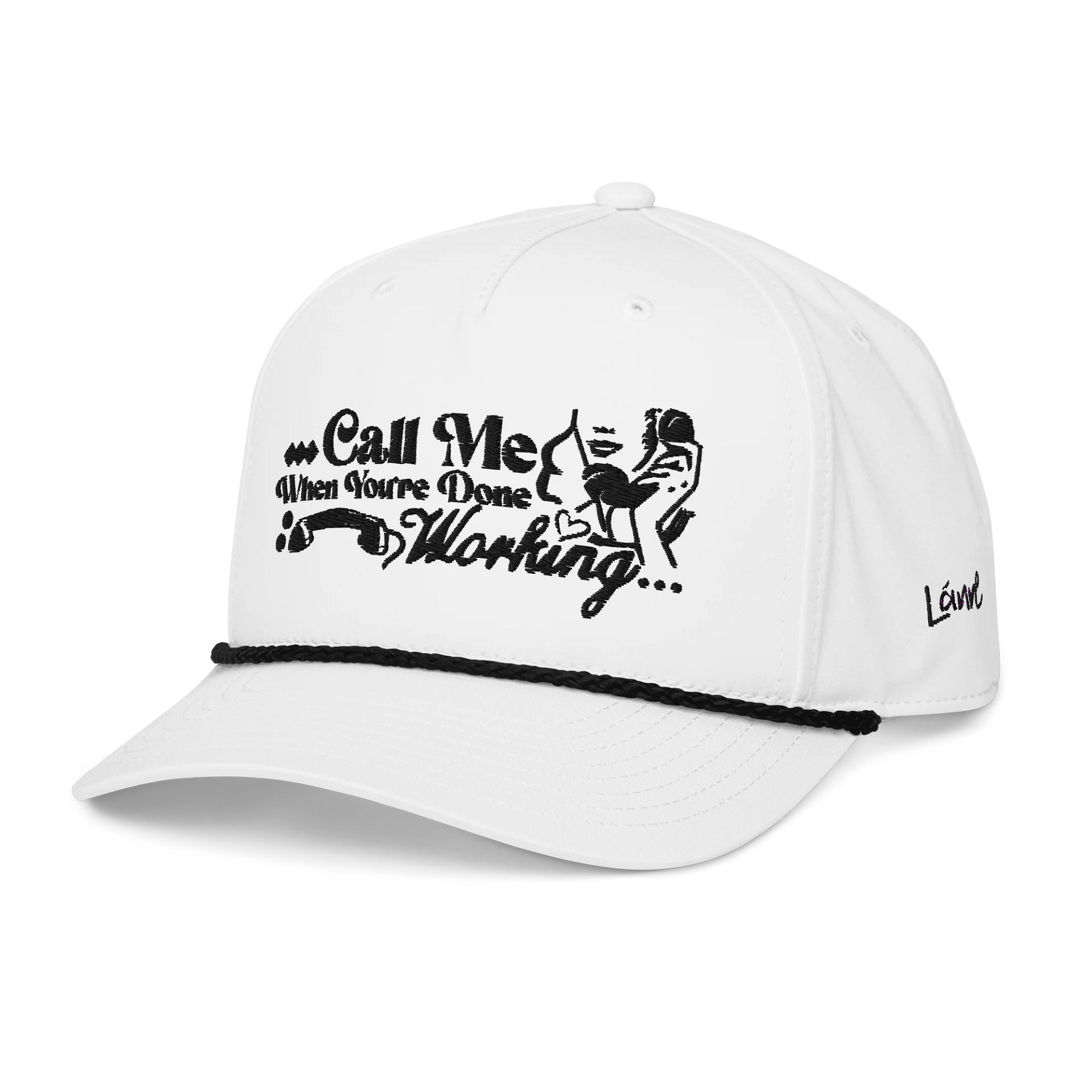 Unisex Need That Rope Hat (White) - Freddy Tyler Paul Collab product image (2)