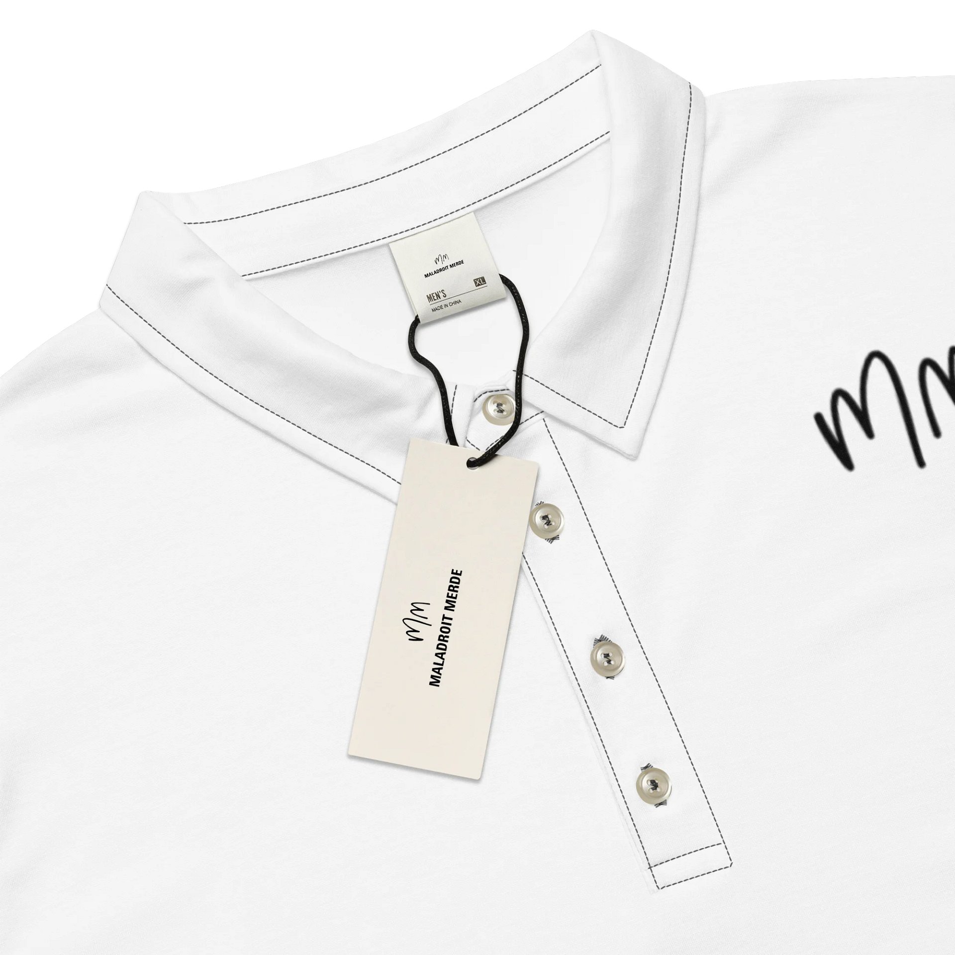 MALADROIT MERDE POLO SHIRT product image (2)