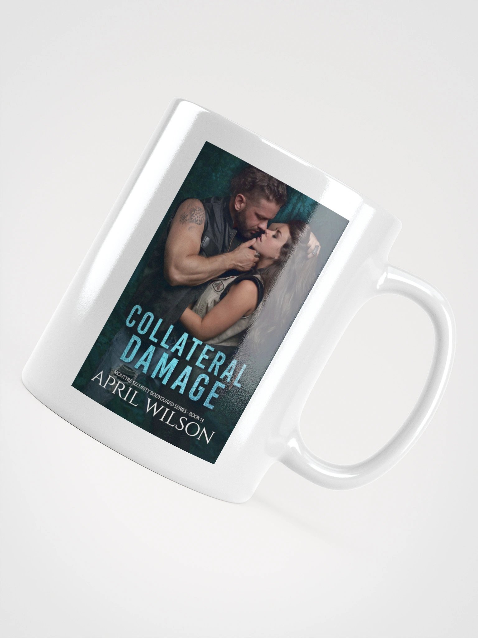 White Ceramic Coffee Cup - Collateral Damage product image (4)