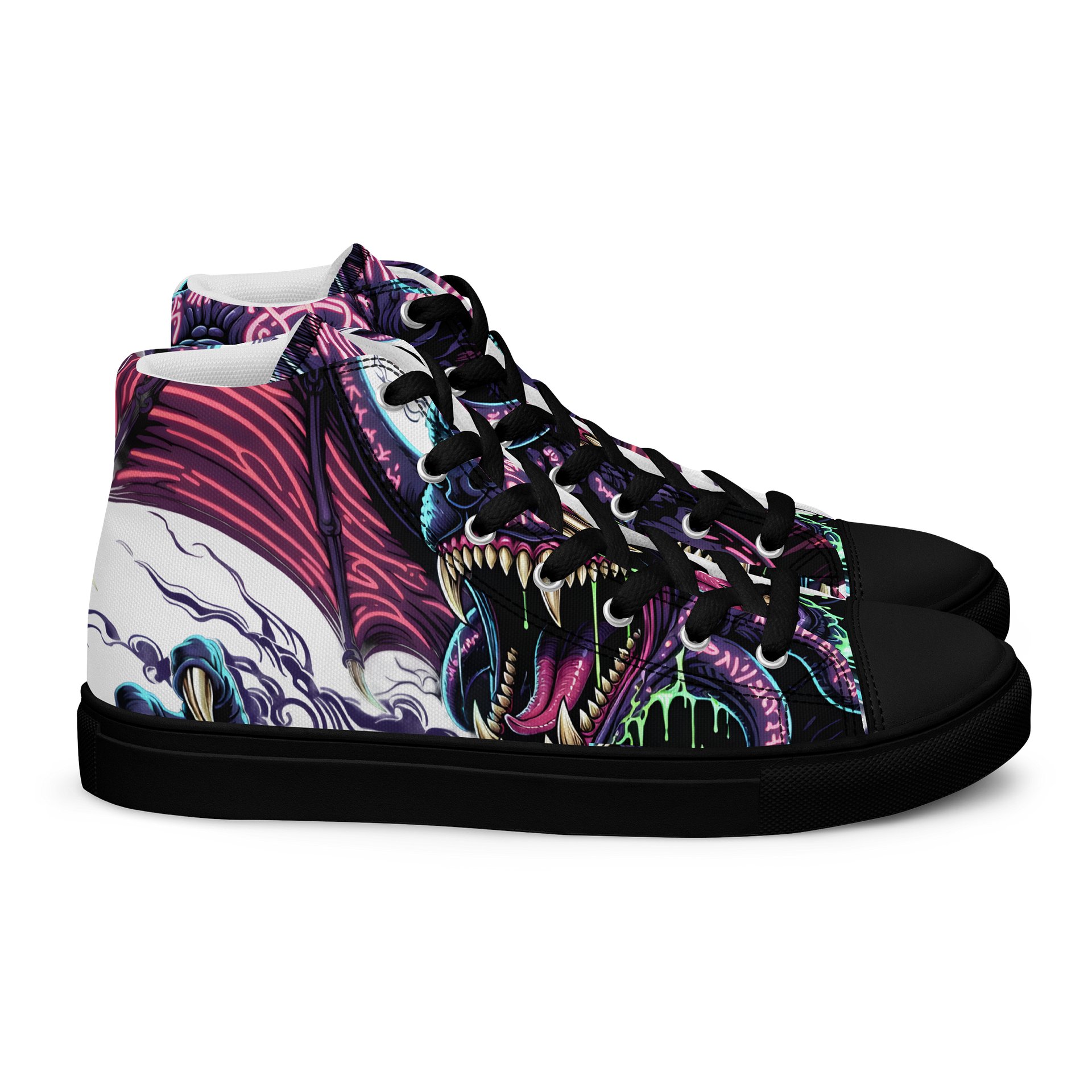 Mythical Dragonwolf Beast Men's High Tops product image (2)