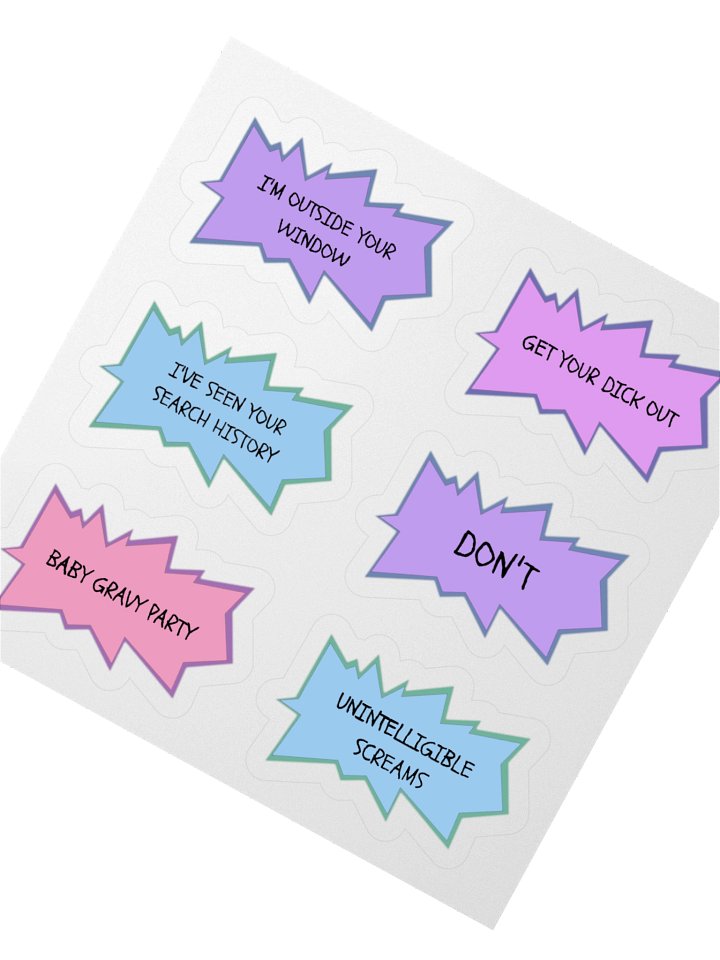Title Card Sticker Sheet product image (2)