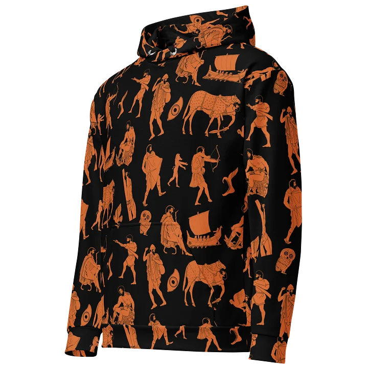 Odysseus red-figure pottery - unisex hoodie product image (2)