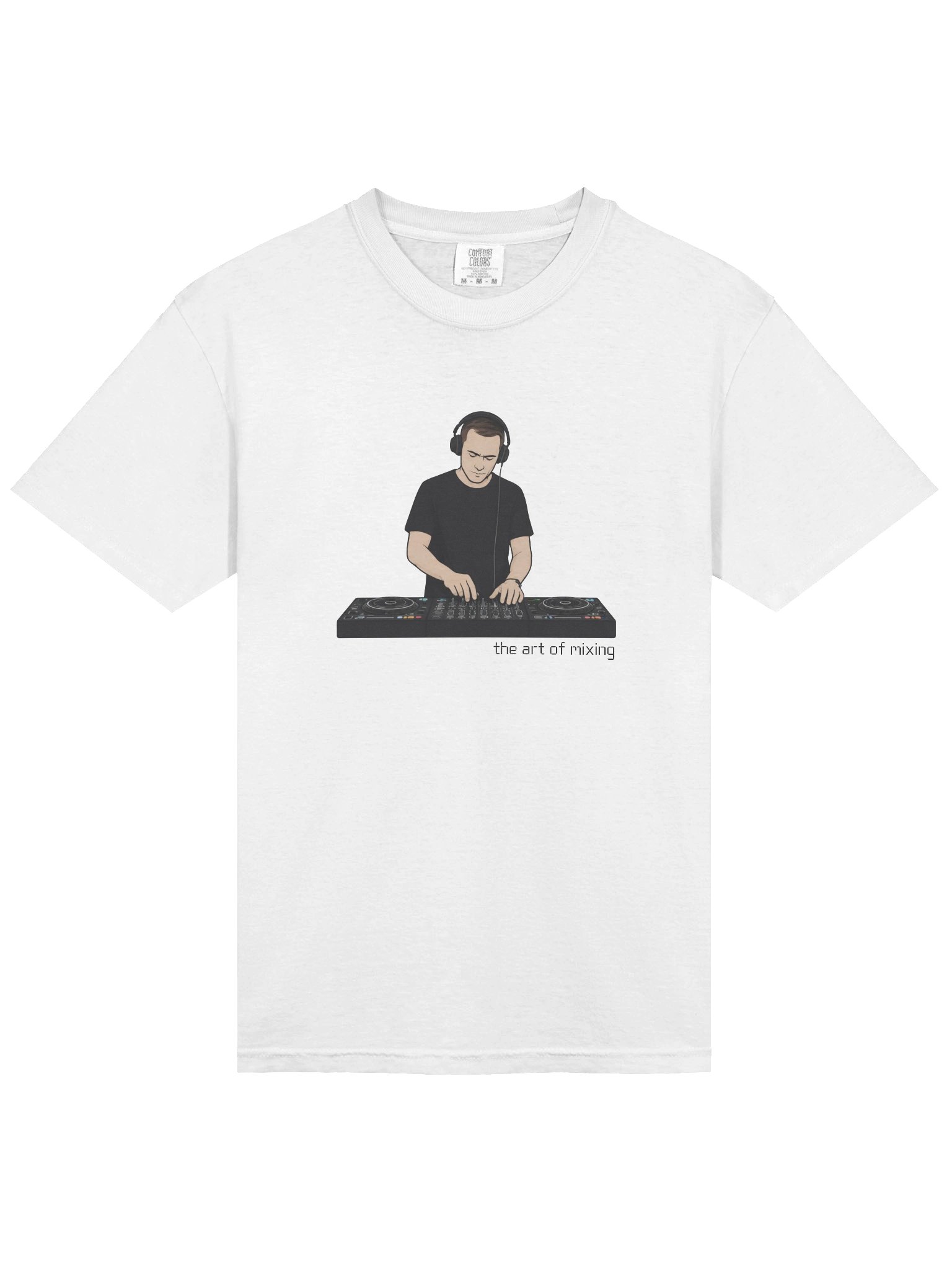 DJ T-Shirt Art of Mixing Graphic Tee product image (5)