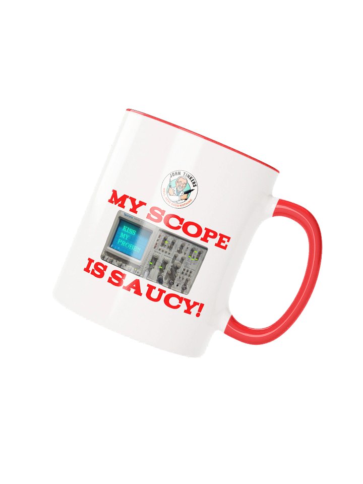 John Tinkers Ceramic Mug: Saucy Scope Edition product image (3)