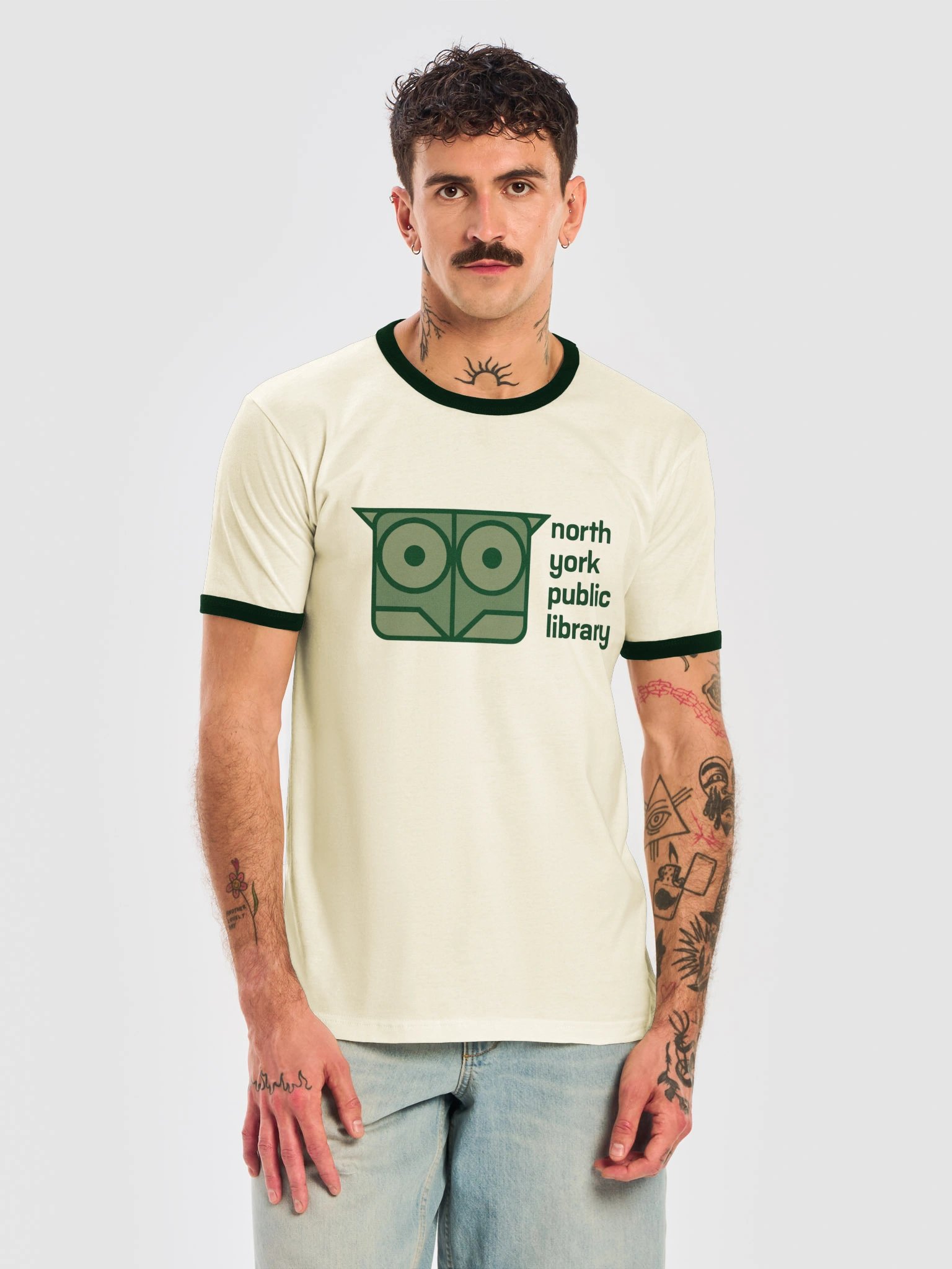 NYPL 70s Ringer Tee product image (5)