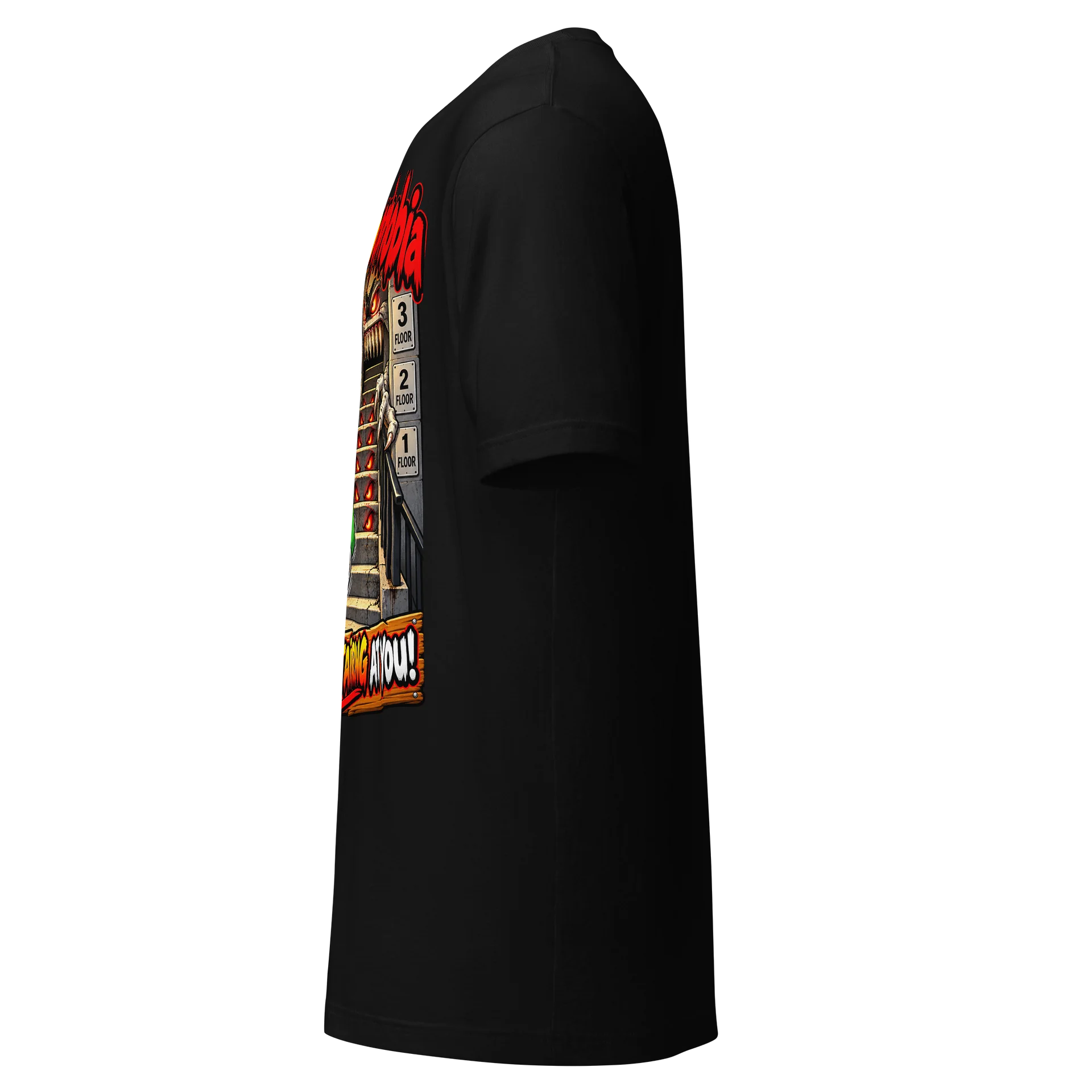 🪜StairClimbophobia – GigStarr Fears T-Shirt product image (5)