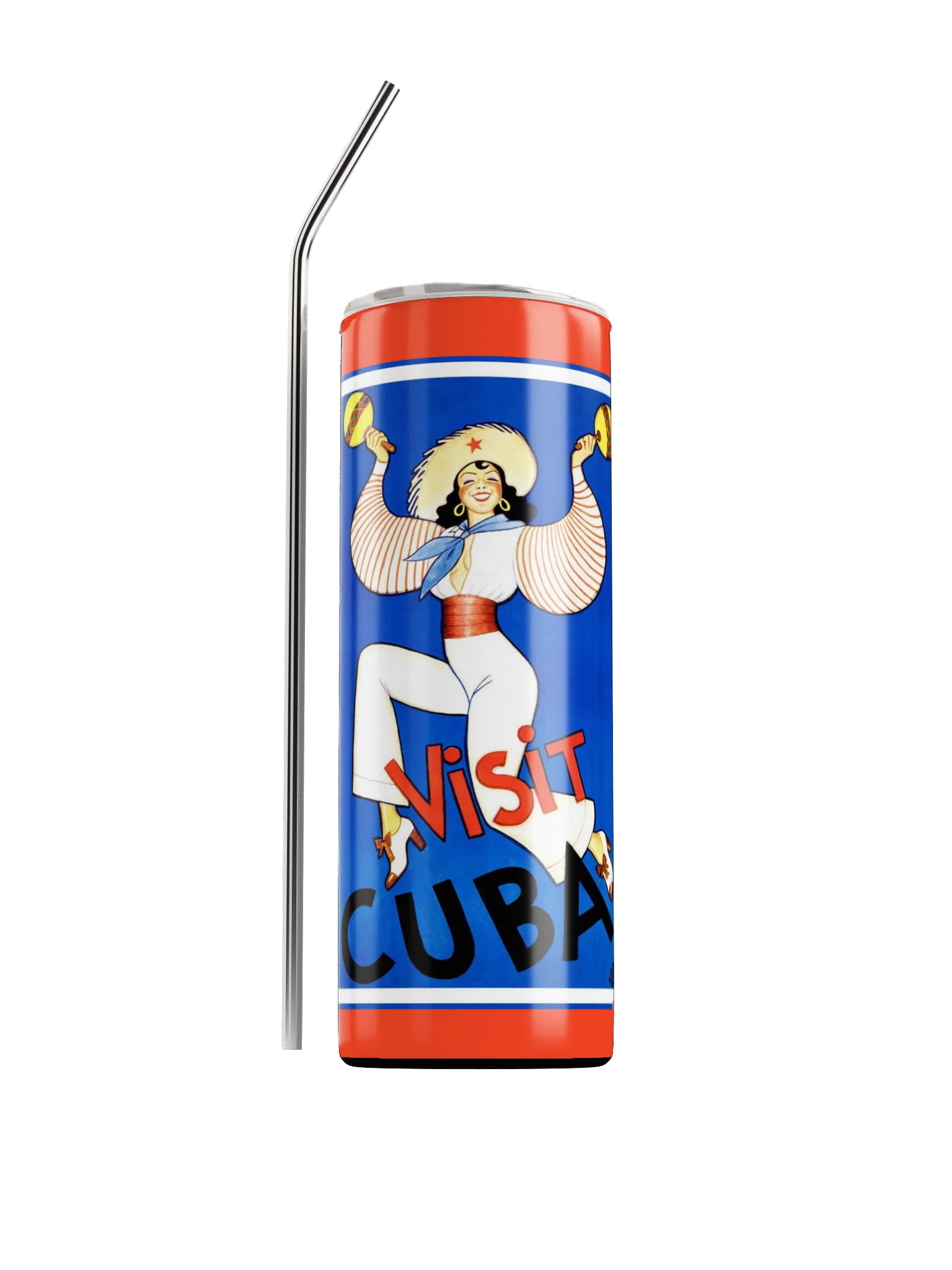 Visit Cuba Vintage Travel Tumbler product image (1)