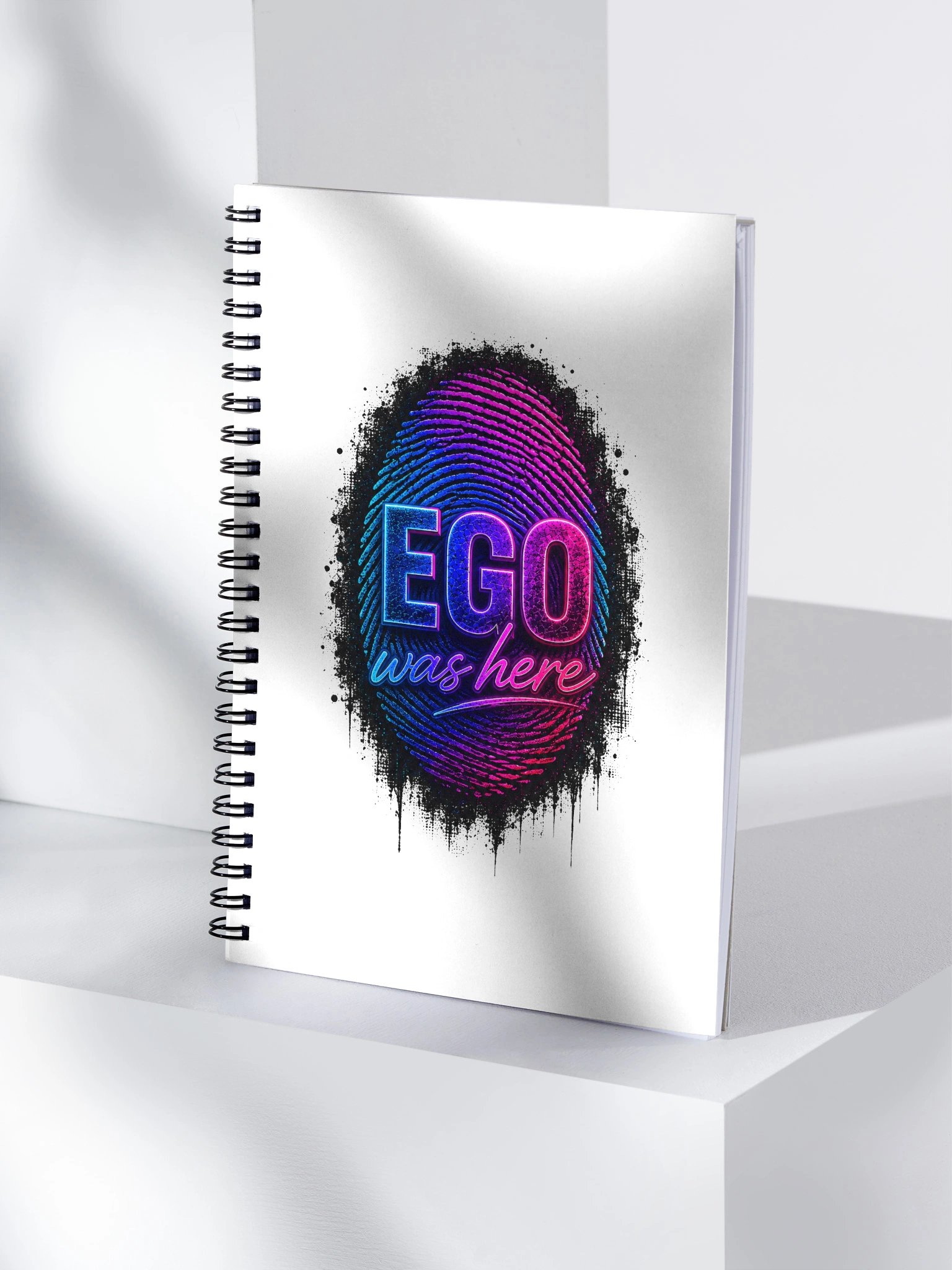 Fingerprint Spiral Notebook product image (3)