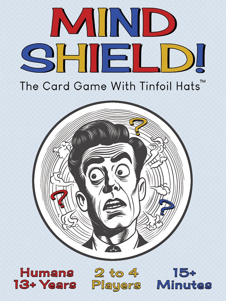 Mind Shield! The Card Game With Tinfoil Hats. product image (1)