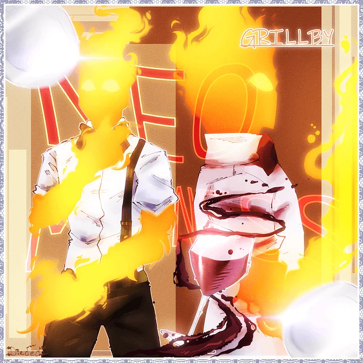 Welcome to Grillby's Poster 🍷 NEO Madness product image (1)