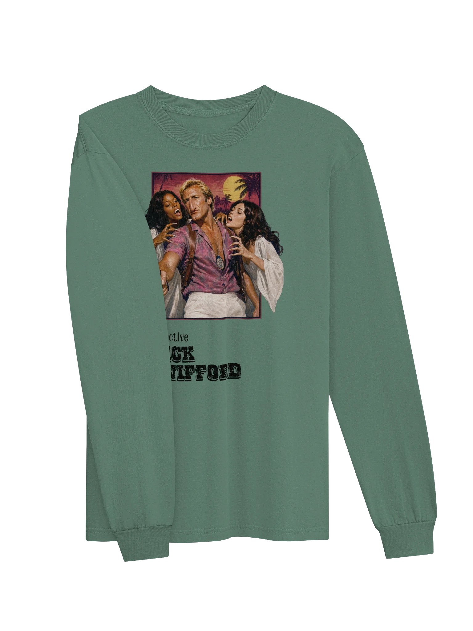 Dick Snifford Vampire Long Sleeve T-Shirt product image (11)