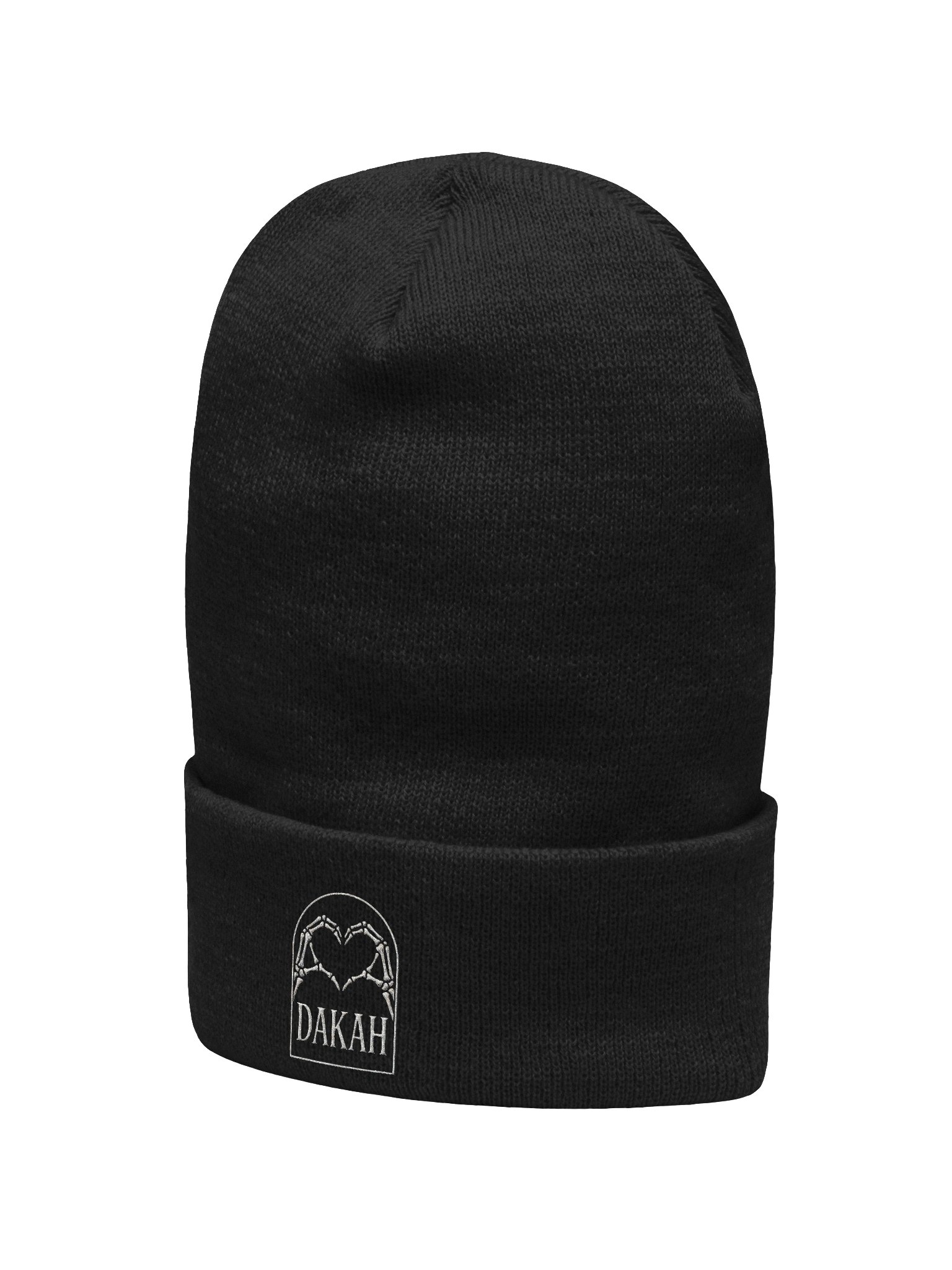 Dakah Skeleton Heart Beanie product image (11)