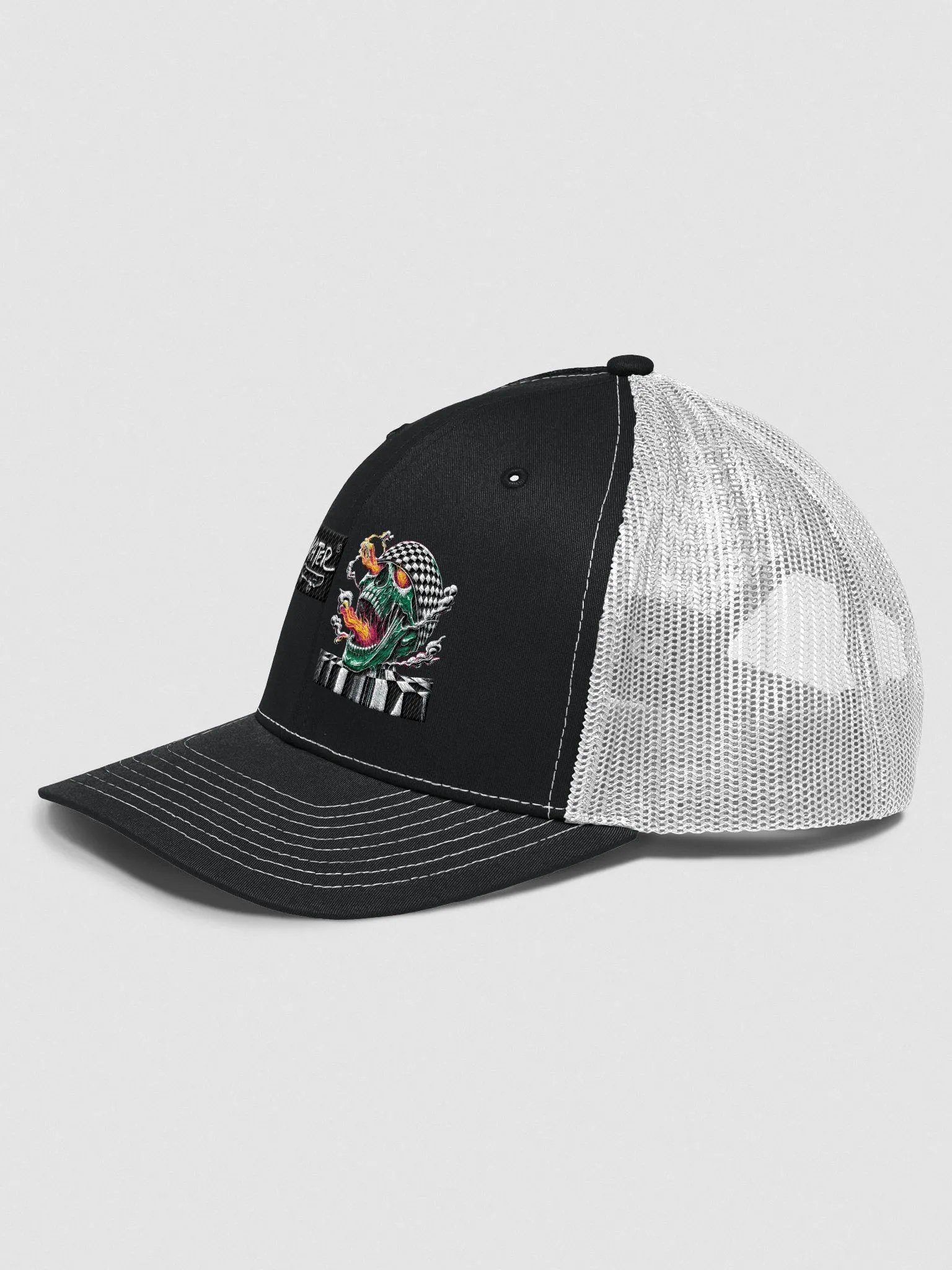"Flaming Skull" – OGSkater Richardson Trucker Hat product image (2)