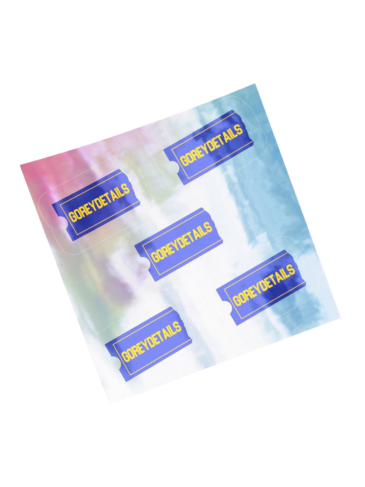 Be Kind, Please Rewind - Kiss-Cut Holographic Sticker Sheet product image (14)