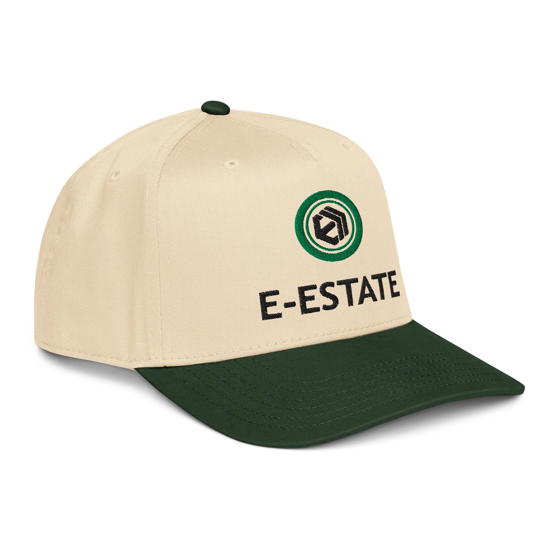 E-Estate Embroidered Logo Hat – Sand & Forest Edition product image (4)