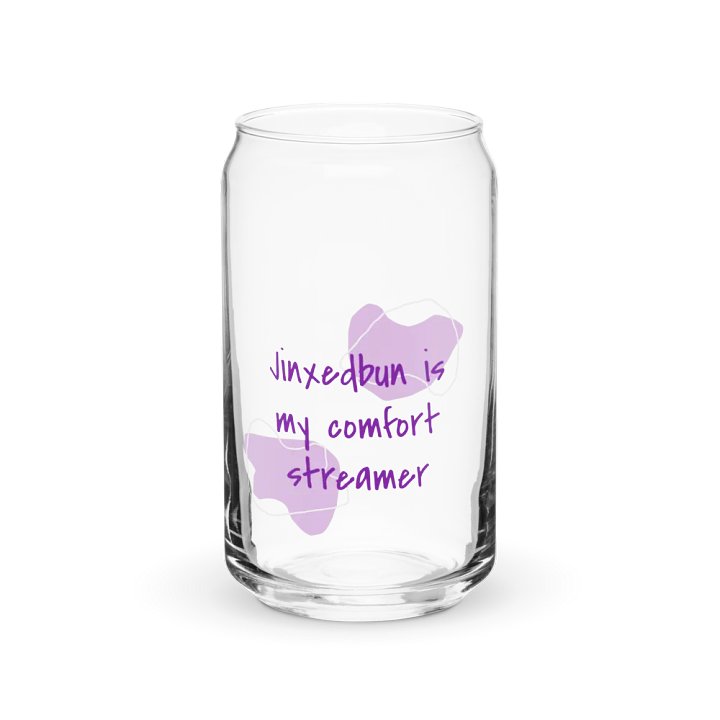 Jinx is my comfort streamer glass product image (1)