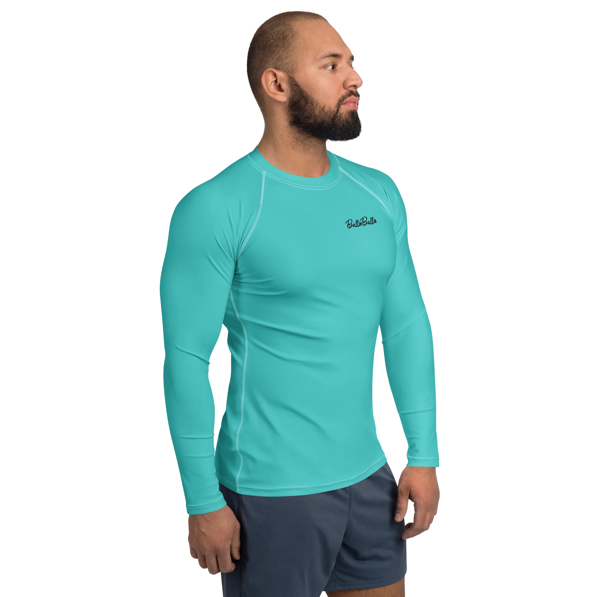 Rash Guard shirt Dark Turquoise product image (4)