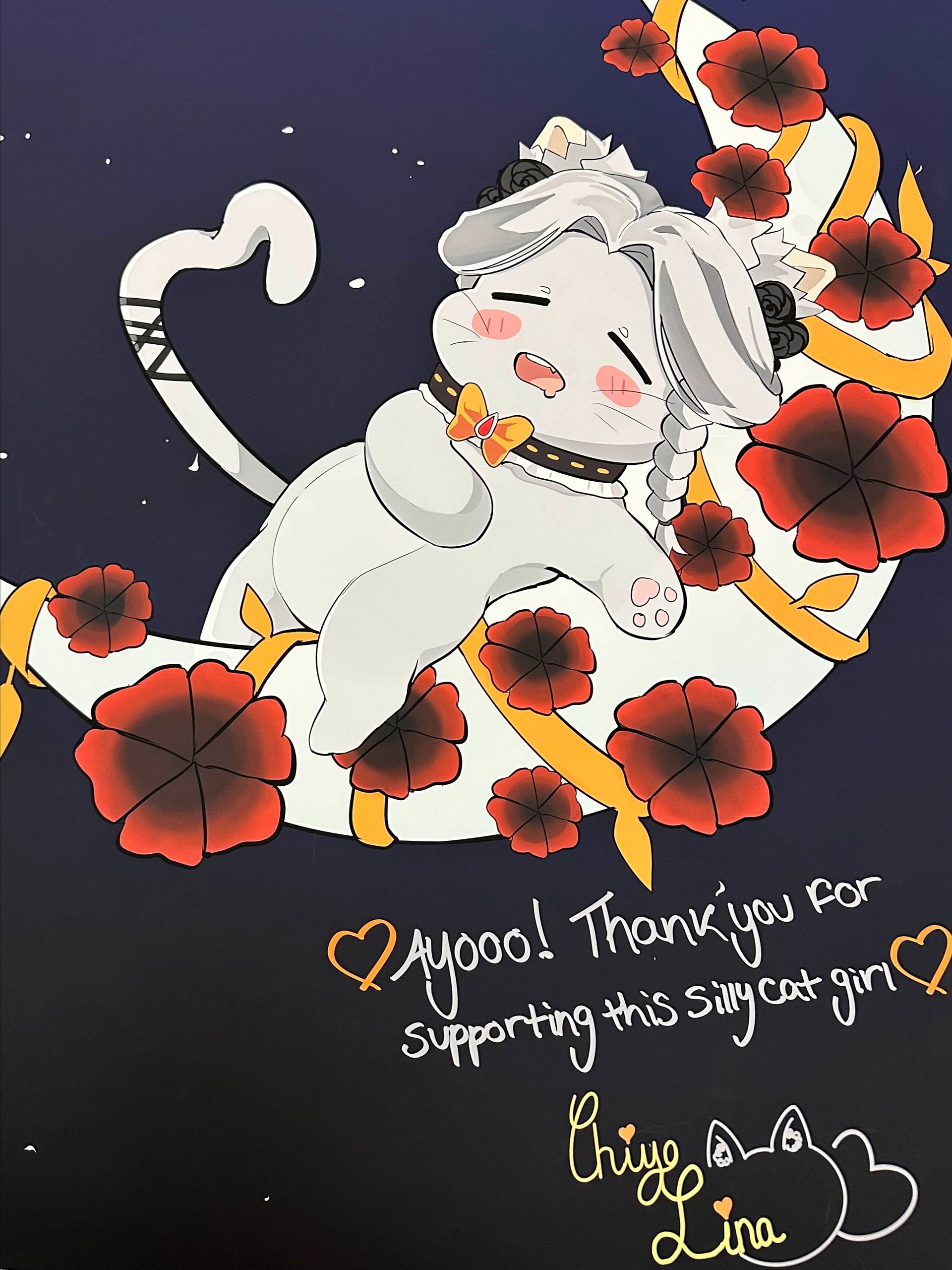 Eepy Kitty Poster [Signed Version] product image (2)