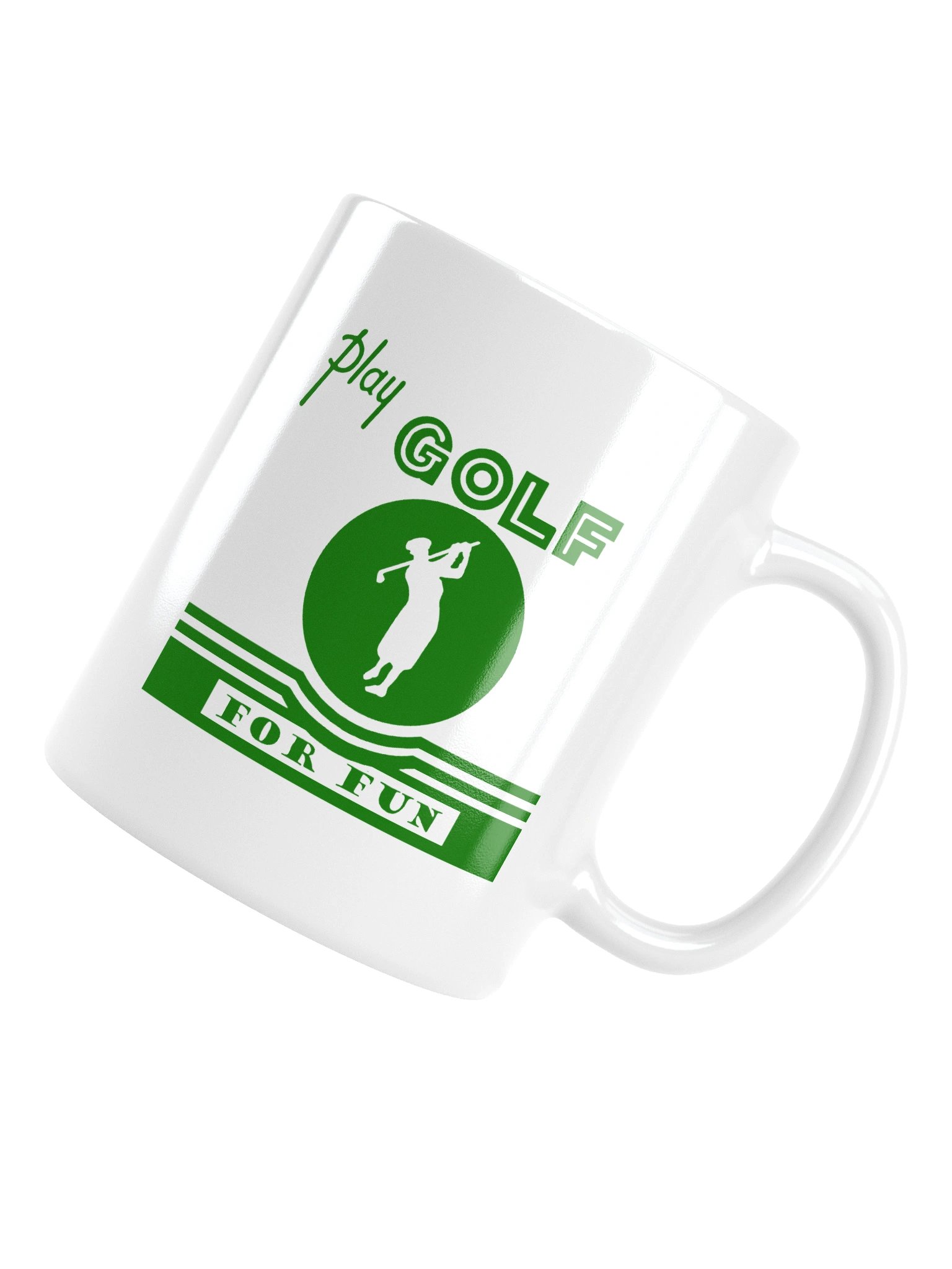 'Golf for Fun' White Mug product image (5)