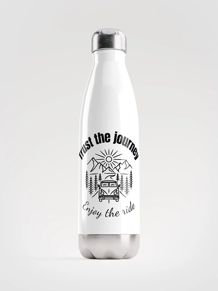 Trust the Journey — Enjoy the Ride | Mindful Insulated Water Bottle product image (1)