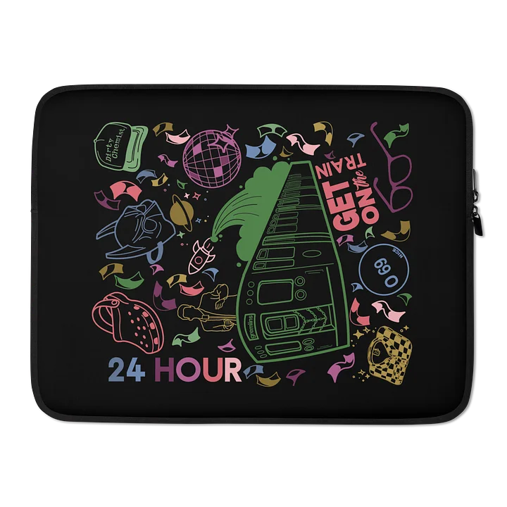 24hr Train Laptop Case product image (2)