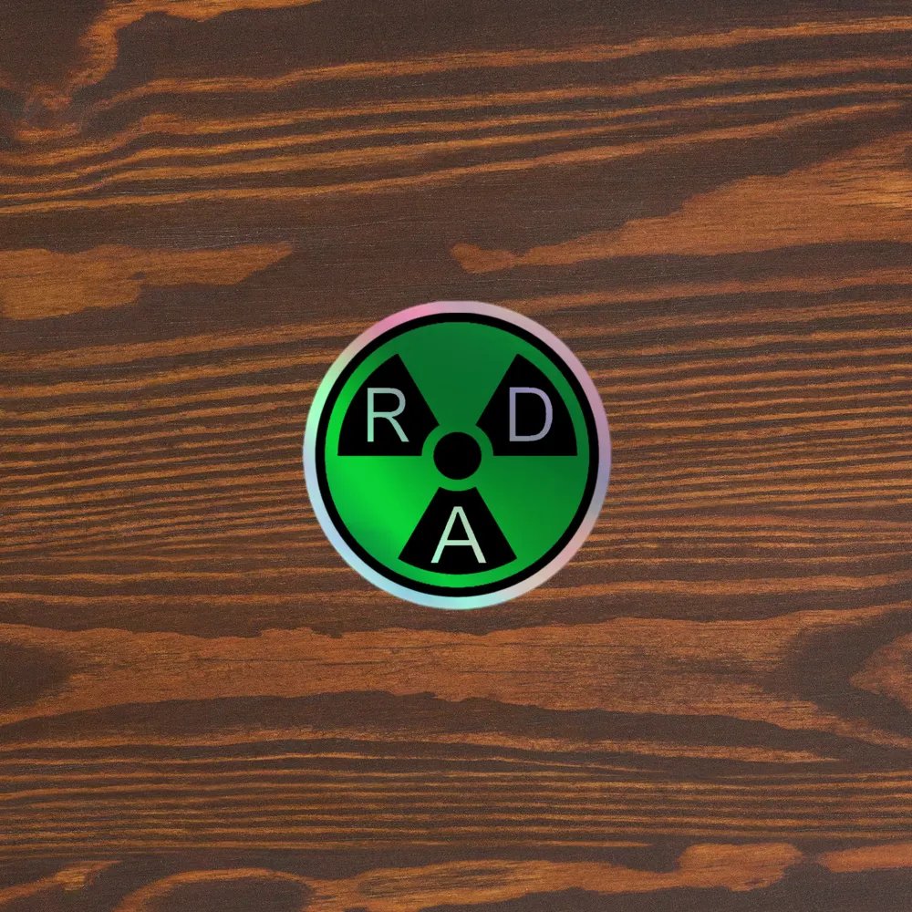 RAD Holographic Sticker product image (5)