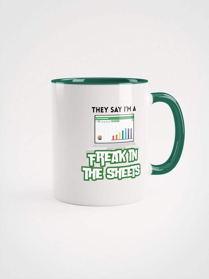 "Freak in the (Spread) Sheets" Mug product image (2)