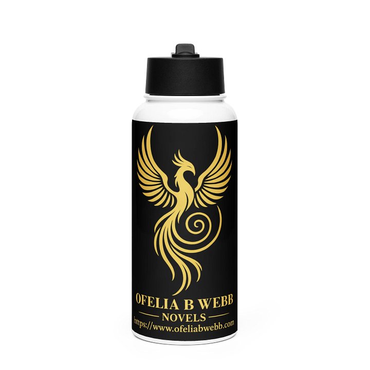Ofelia B. Webb Signature Phoenix Water Bottle With Straw product image (1)
