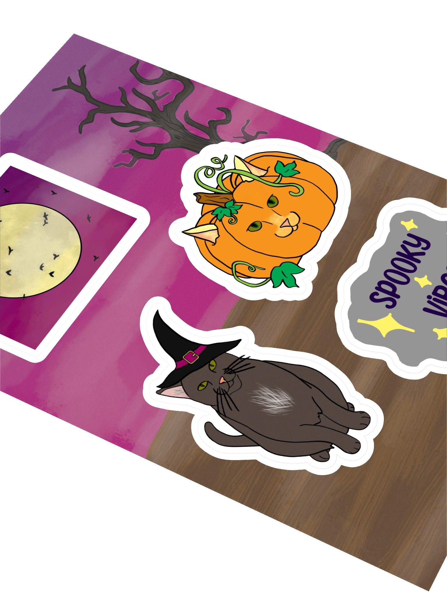 Spooky Vibes Sticker Sheet product image (2)