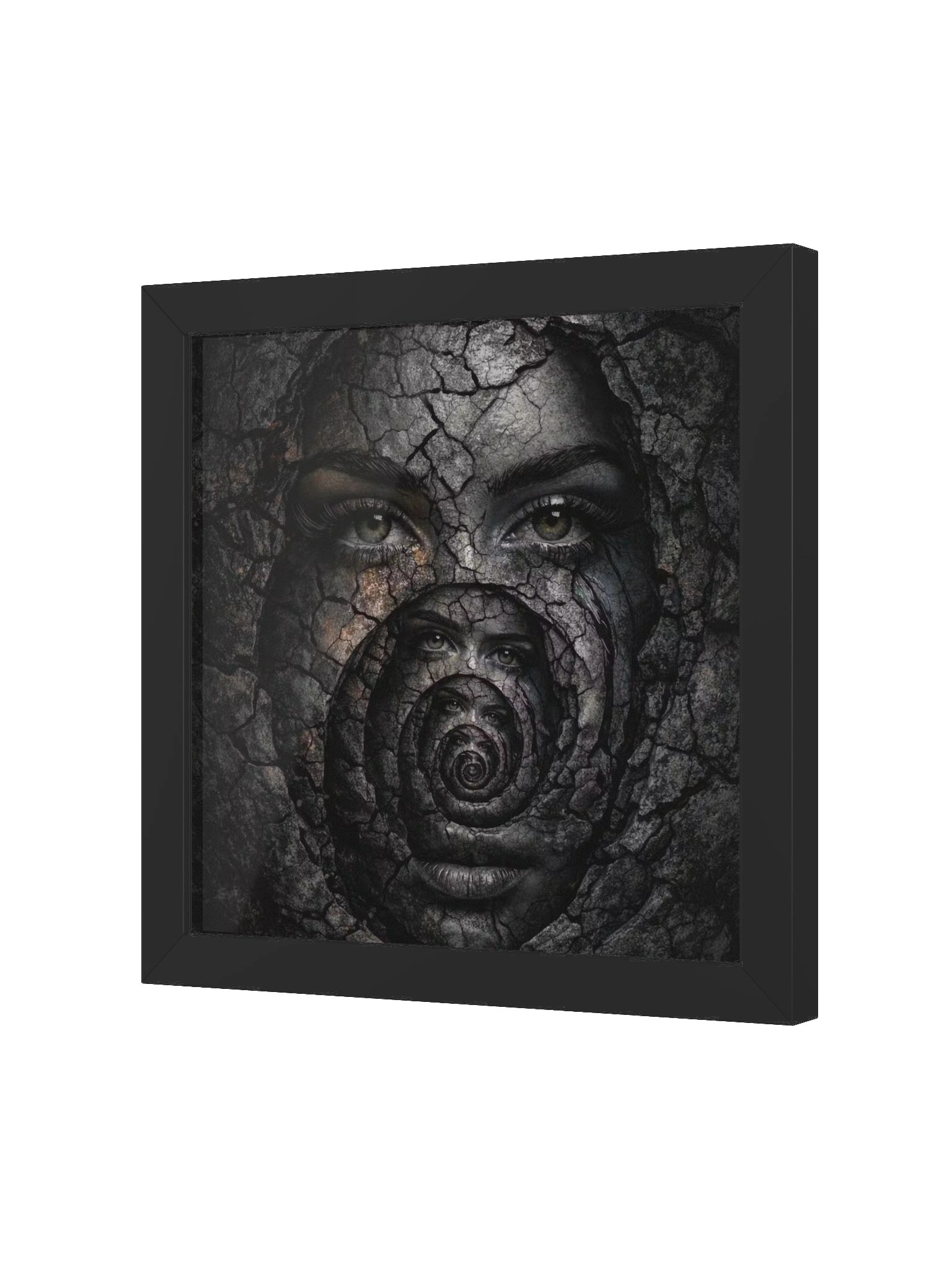 Spiral of Silent Faces - Stone Fracture Recursion product image (2)