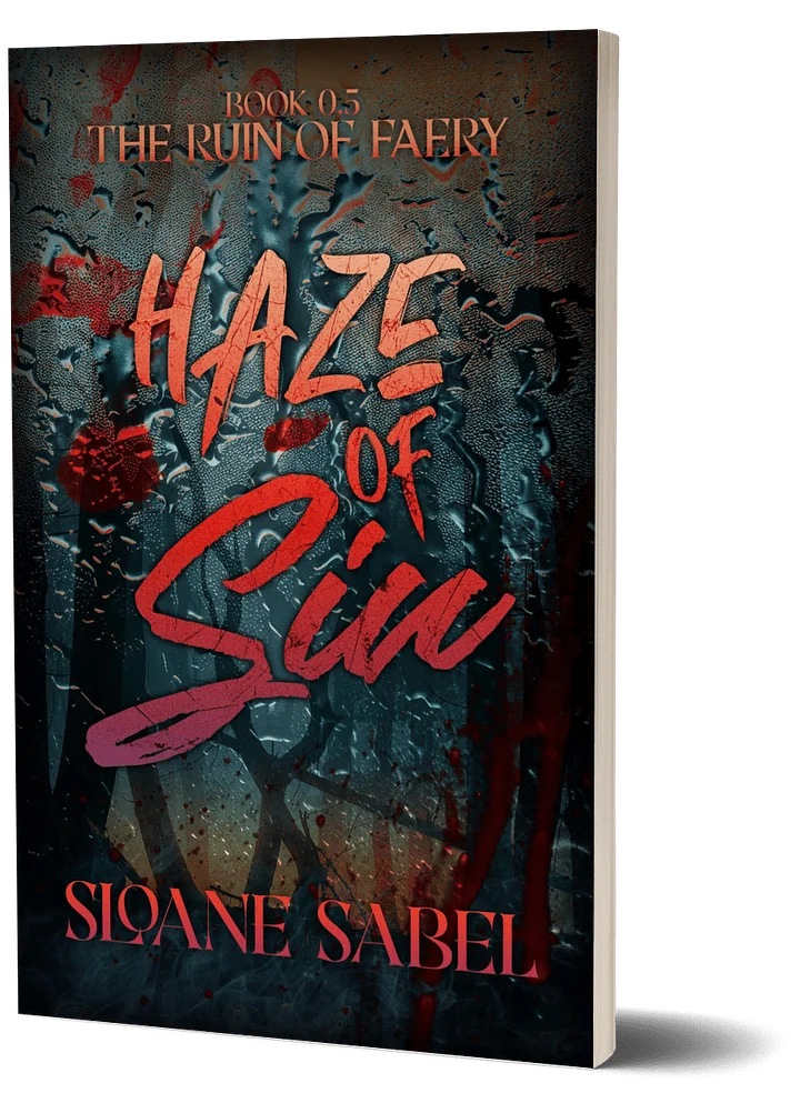 Haze of Sin signed paperback product image (1)