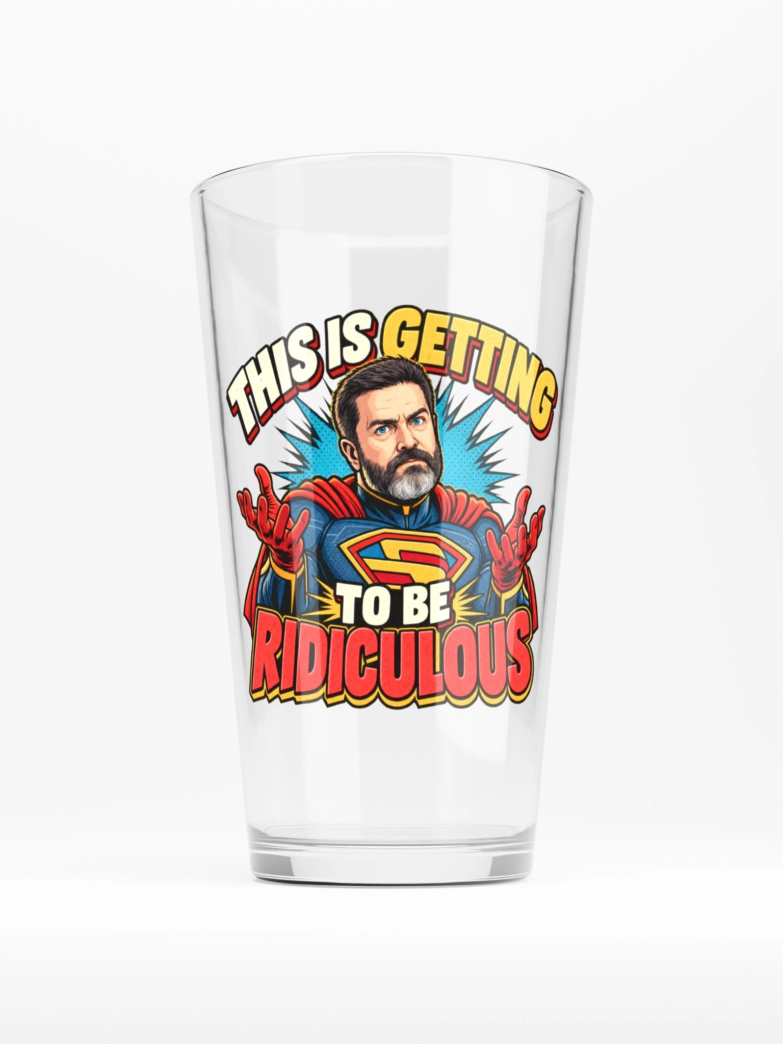 This Is Getting to Be Ridiculous (Pint Glass) product image (1)