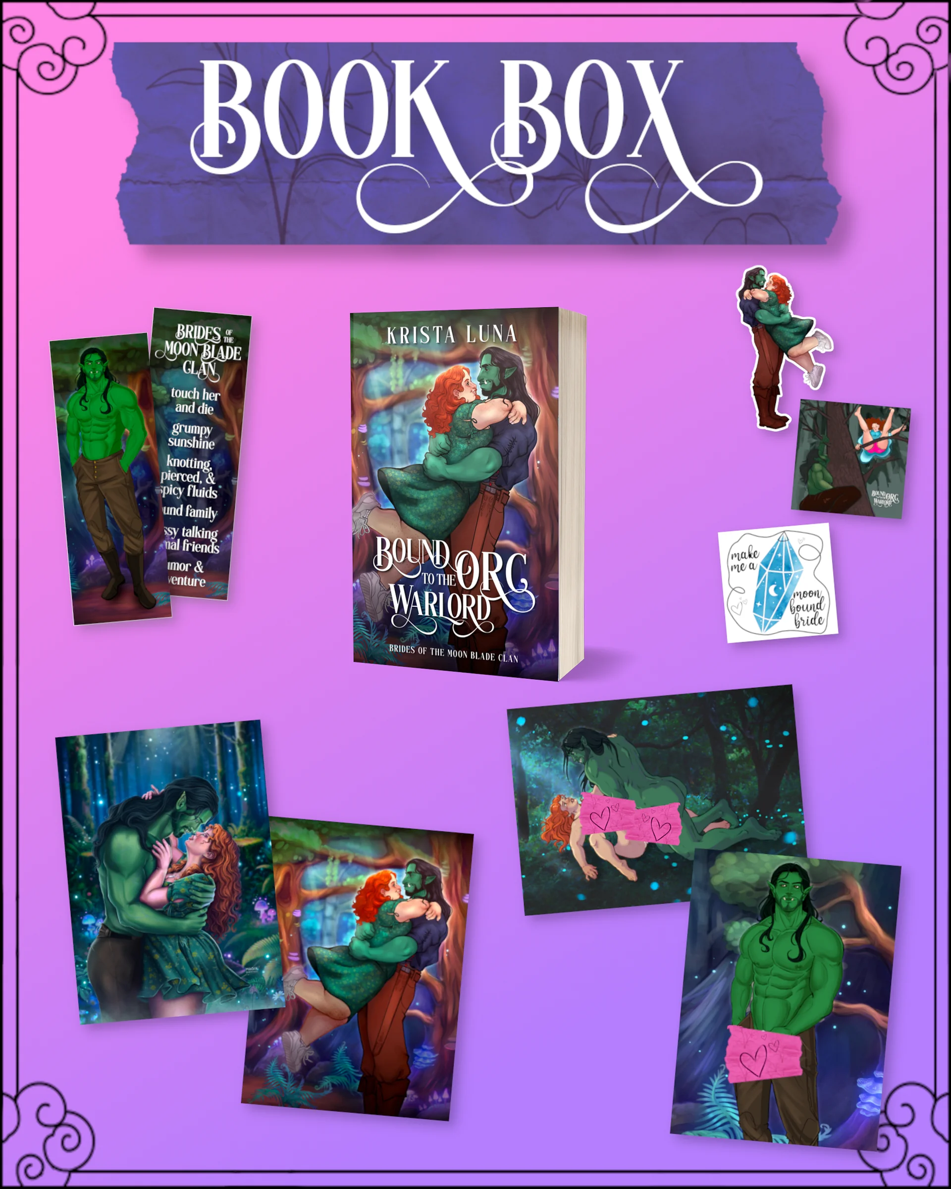 Bound to the Orc Warlord Book Box product image (1)