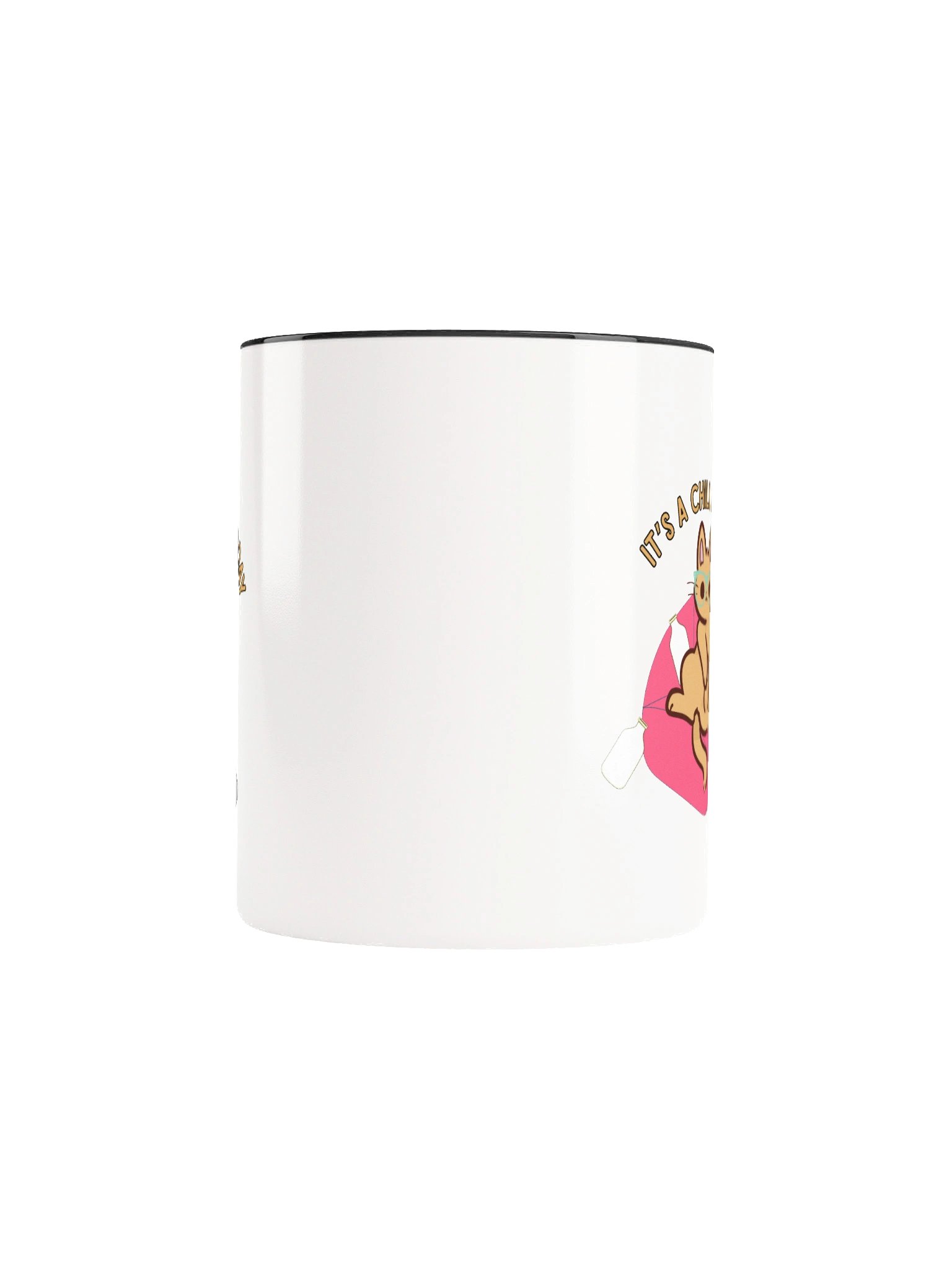 "It's A Chill Day" Ceramic Mug W/Color product image (5)