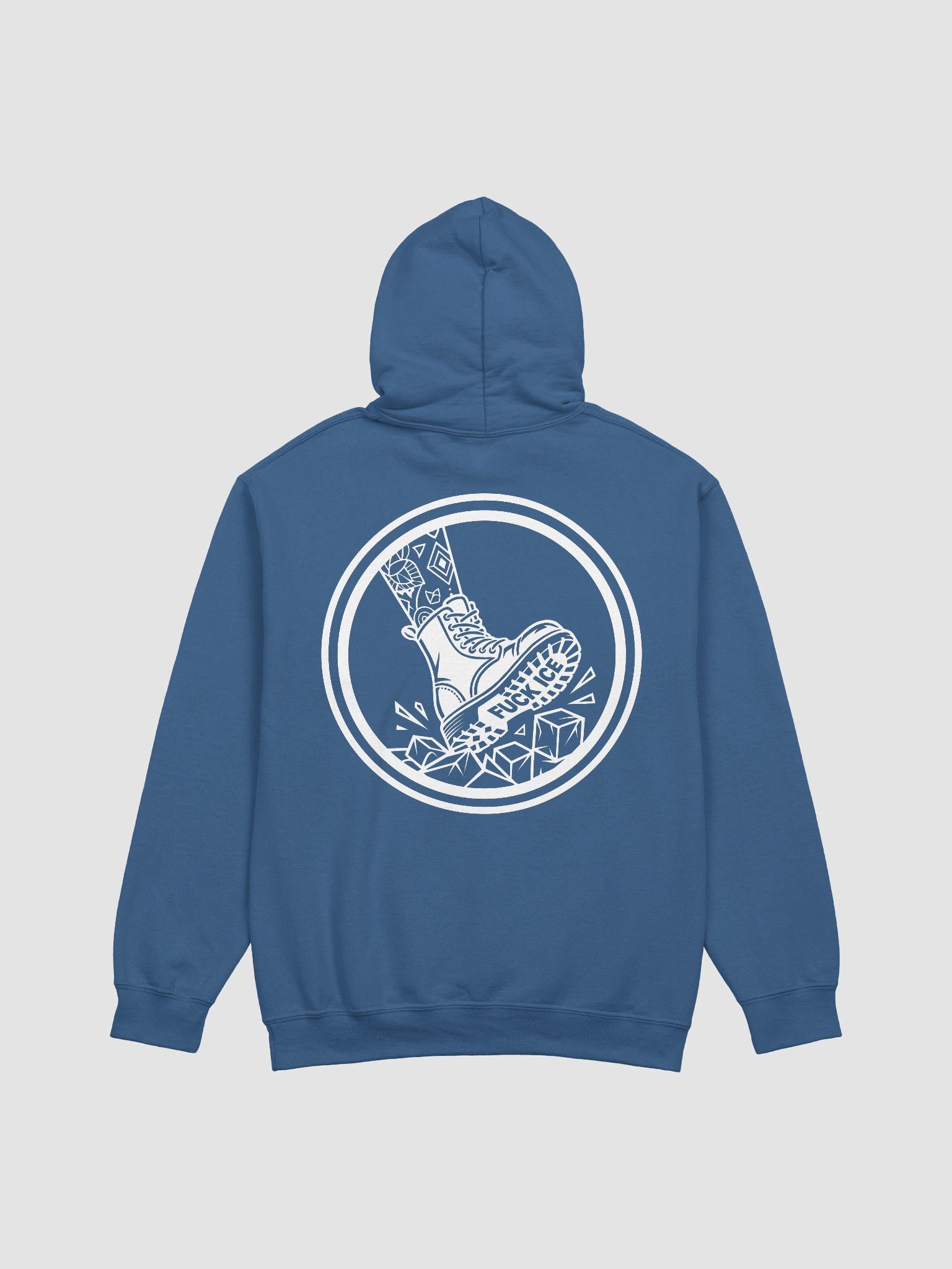 Fuck ICE - Hoodie (Back White) product image (3)