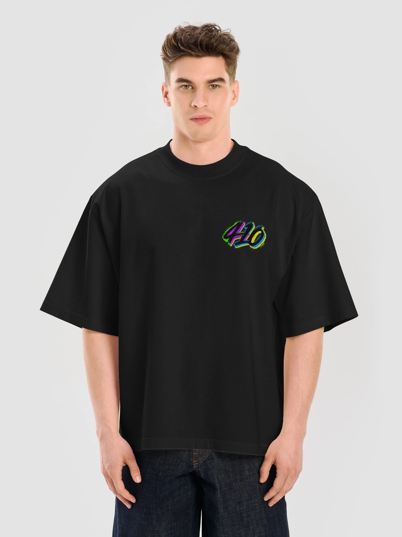 oversized shoulder tee product image (14)