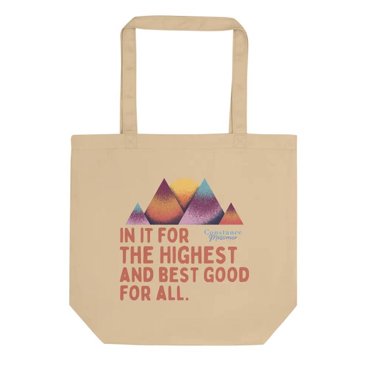 Mountain Tops Eco Tote product image (1)