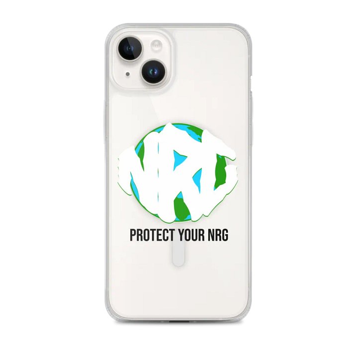 'Protect Your NRG' MafSafe Clear Case for iPhone product image (1)
