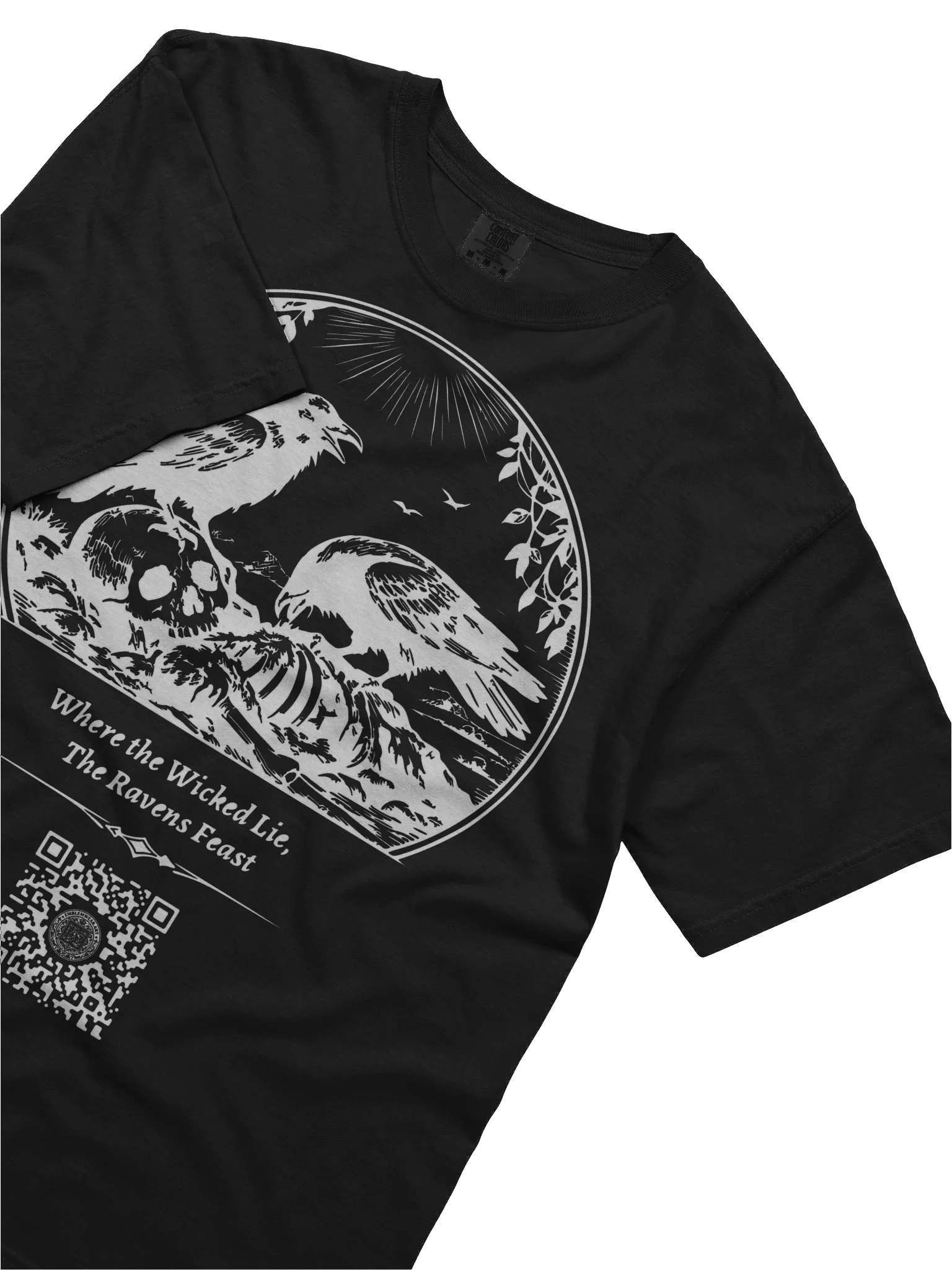 Food for Devils (White on Black/Color) product image (5)