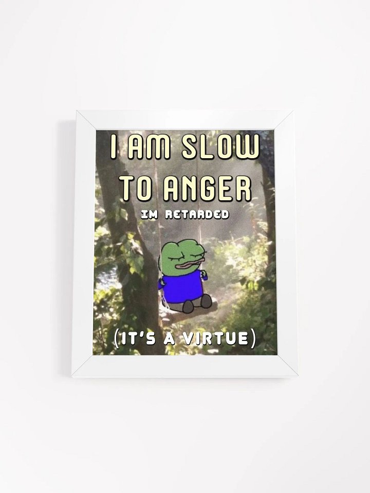 Im Retarded Poster (Framed) product image (2)