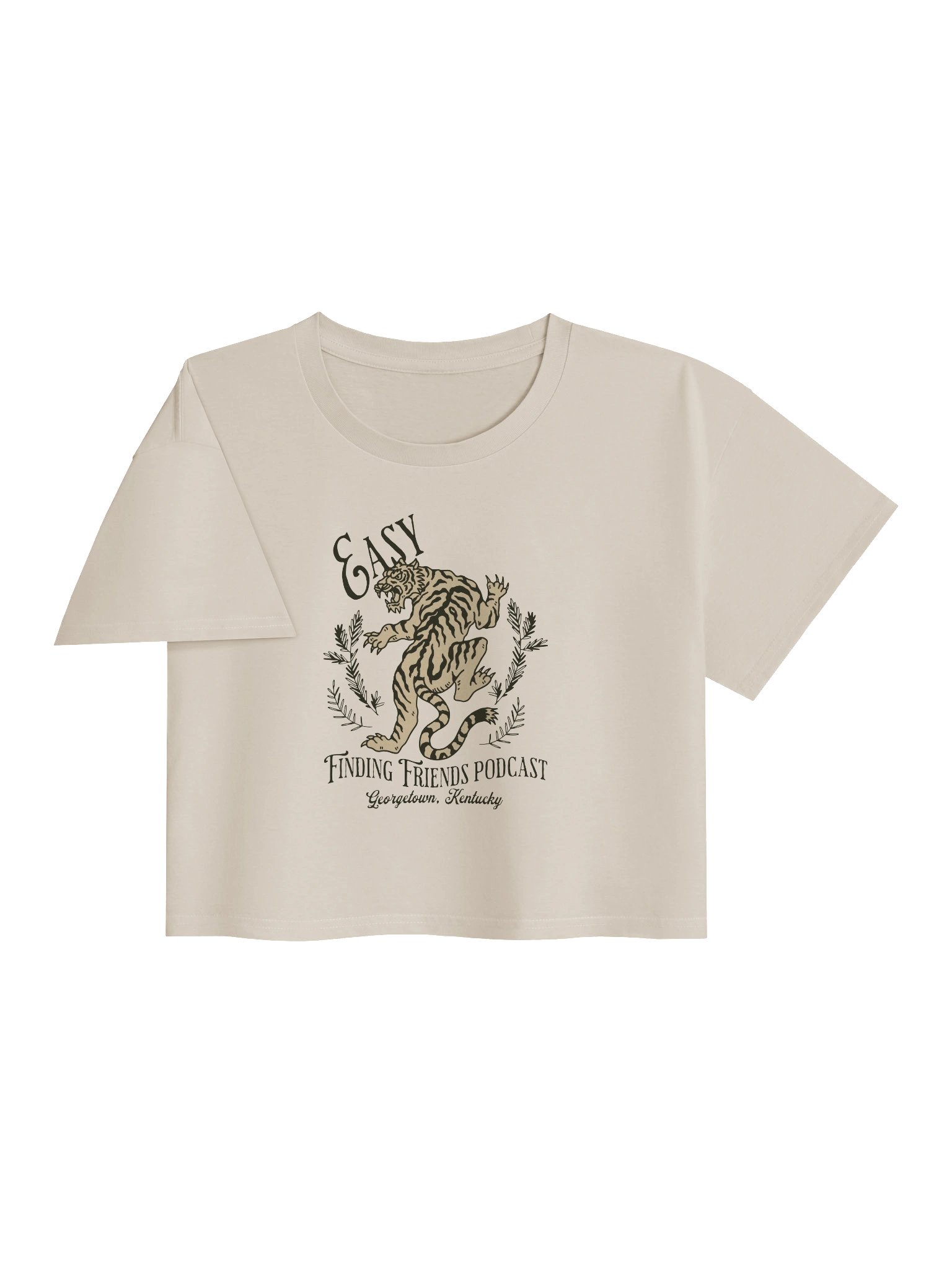 Vintage Tiger Podcast Crop Top product image (3)