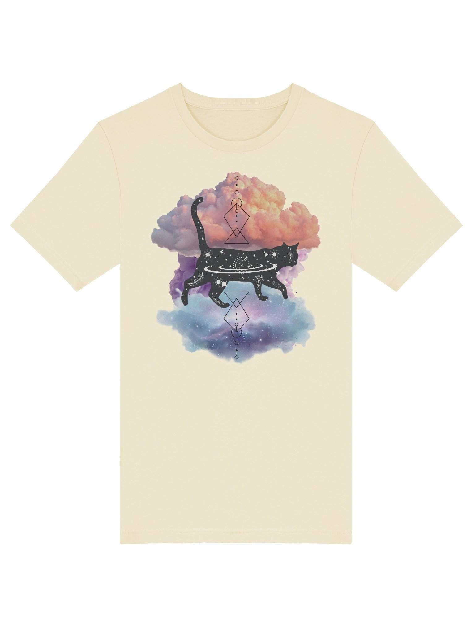 Cosmic Feline Dream T-Shirt product image (6)