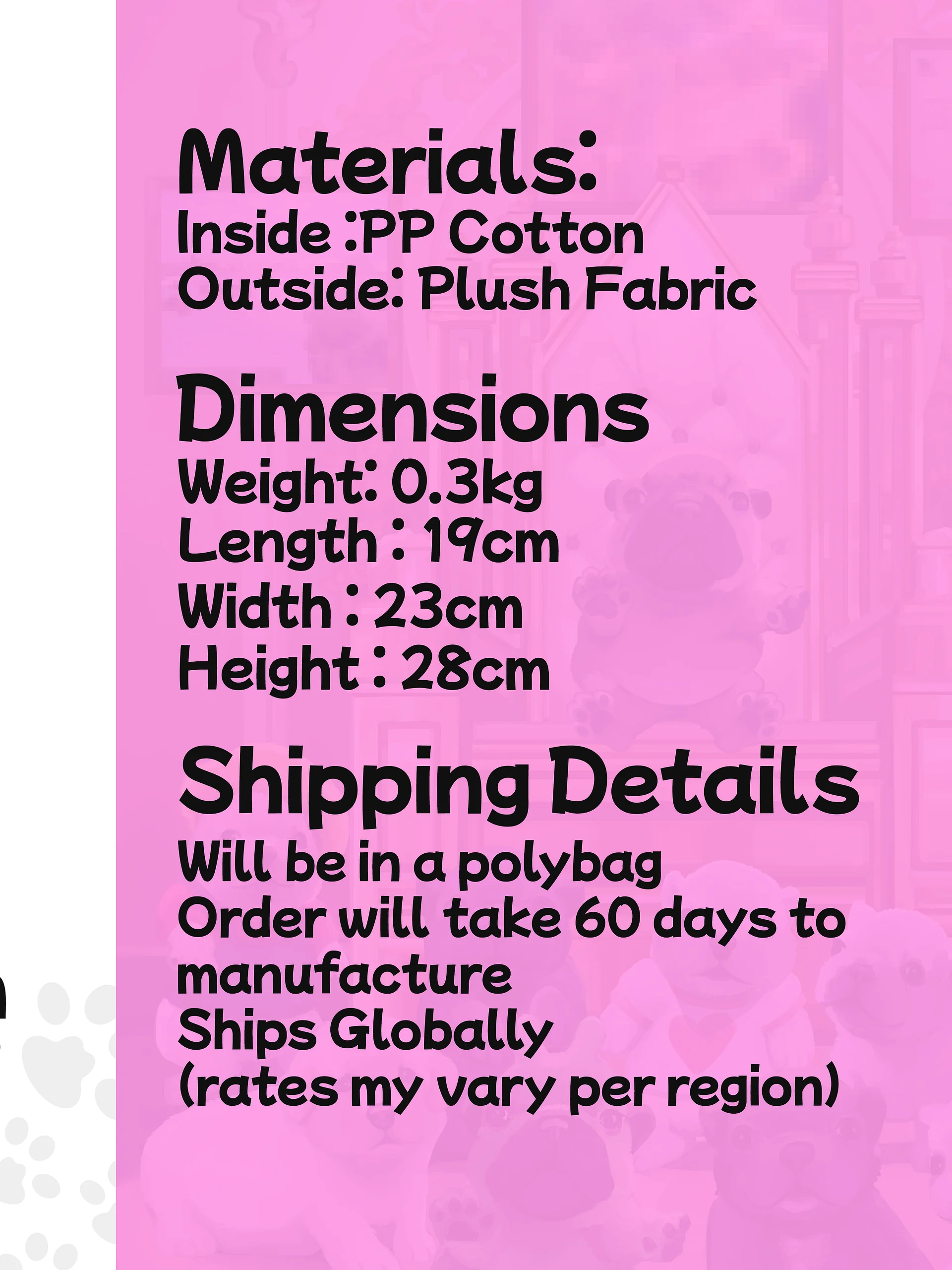 PIBBLE PLUSHIE product image (5)