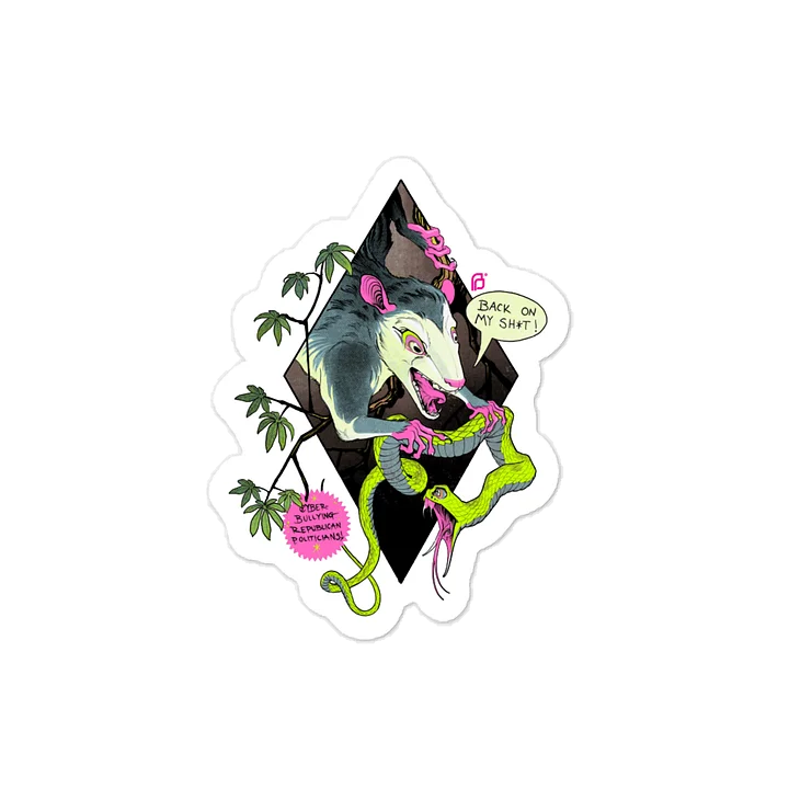 Back On My Shit Sticker product image (1)